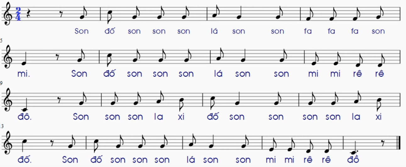 Soạn Âm nhạc lớp 8 Tiết 27: Ôn tập bài hát: Ngôi nhà chung của chúng ta & Tập đọc nhạc: TĐN số 7