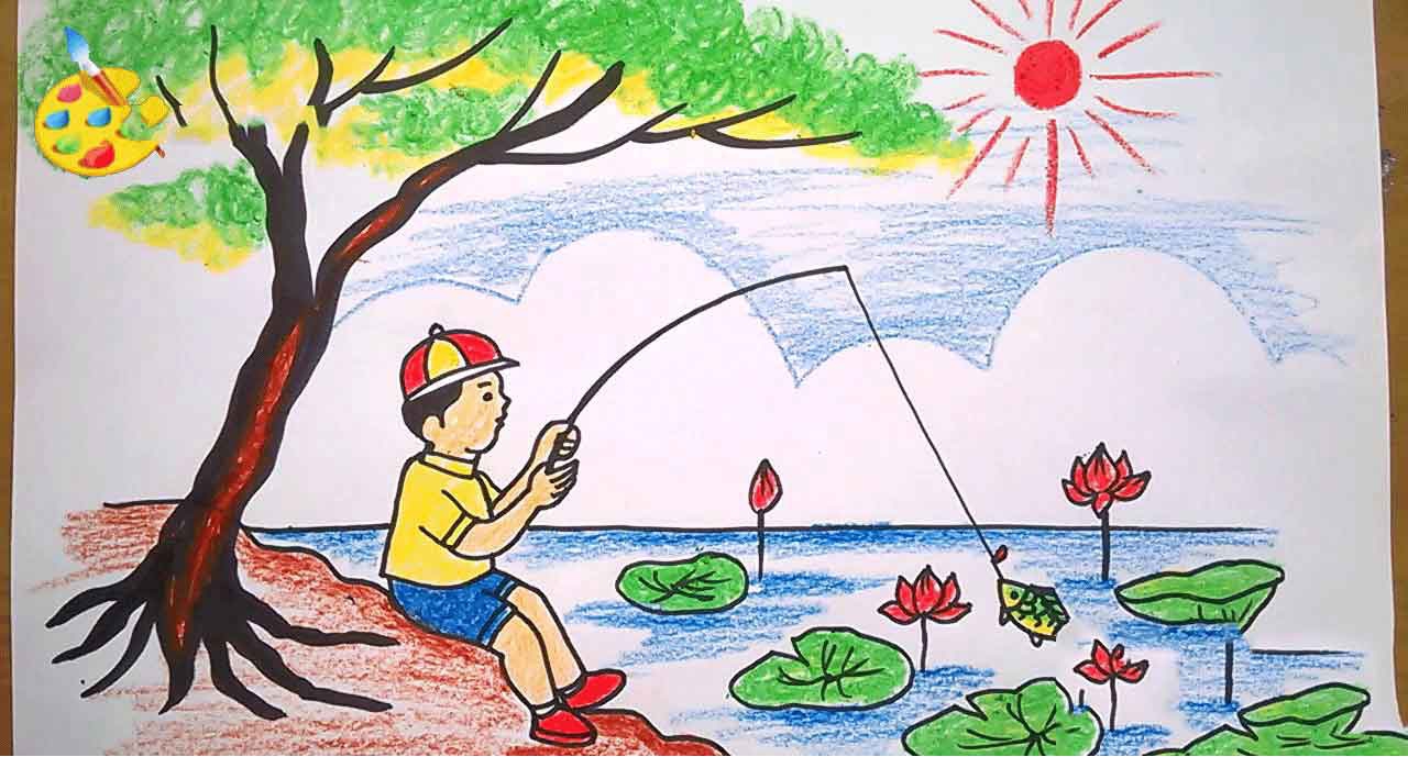 Soạn Mĩ thuật lớp 8 Bài 3: Vẽ tranh – Phong cảnh mùa hè