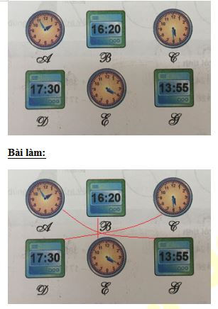Câu 1: Trang 19 toán VNEN 3 tập 1