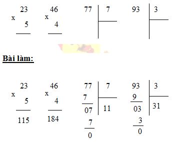 Giải toán VNEN lớp 3