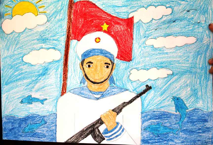 Soạn Mĩ thuật lớp 8 Bài 24: Vẽ tranh – Đề tài ước mơ của em