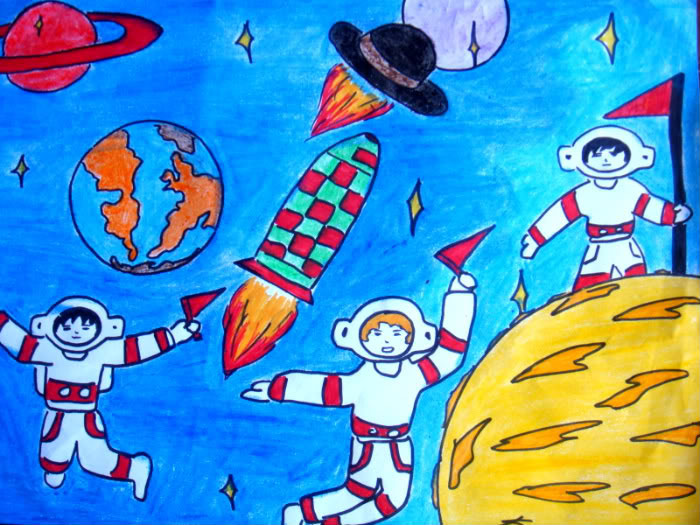 Soạn Mĩ thuật lớp 8 Bài 24: Vẽ tranh – Đề tài ước mơ của em