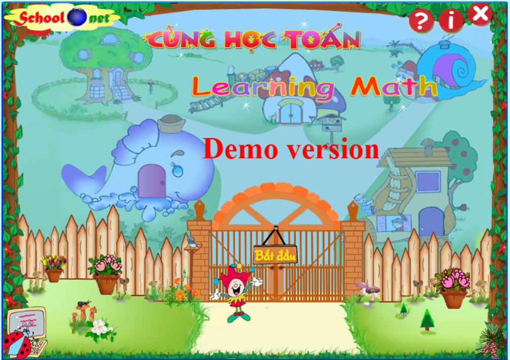 Học toán với phần mềm Cùng học toán 4