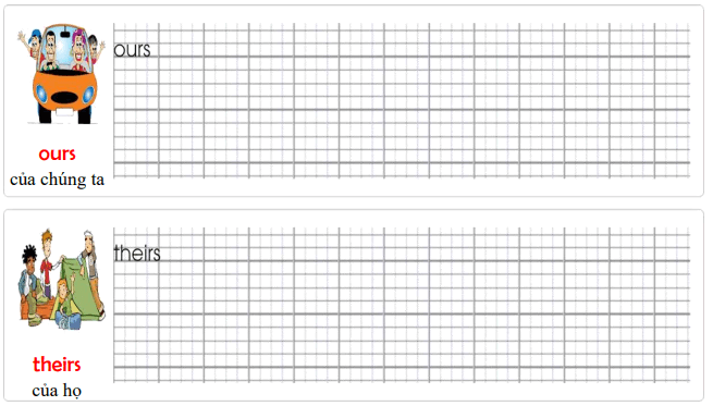Tập viết Tiếng Anh lớp 5 Unit 6 Whose jacket is this?