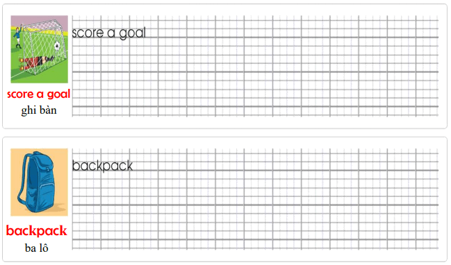 Tập viết Tiếng Anh lớp 5 Unit 6 Whose jacket is this?