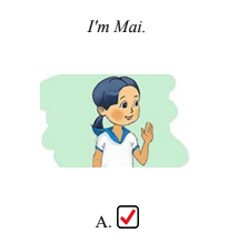 Kiểm tra tiếng Anh lớp 3 Unit 1 Hello