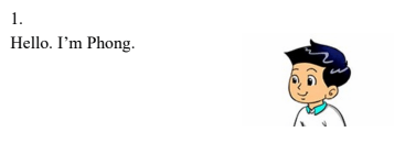 Kiểm tra tiếng Anh lớp 3 Unit 1 Hello