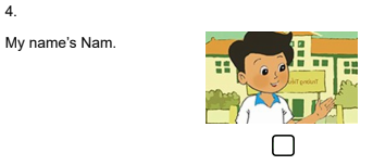 Kiểm tra tiếng Anh lớp 3 Unit 2 What's your name?