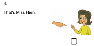 Kiểm tra tiếng Anh lớp 3 Unit 3 This is Tony