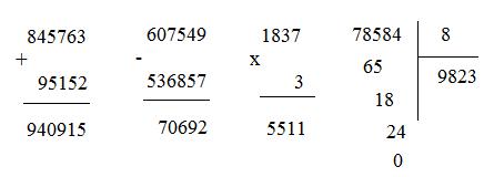 Giải Toán lớp 4 VNEN bài 31