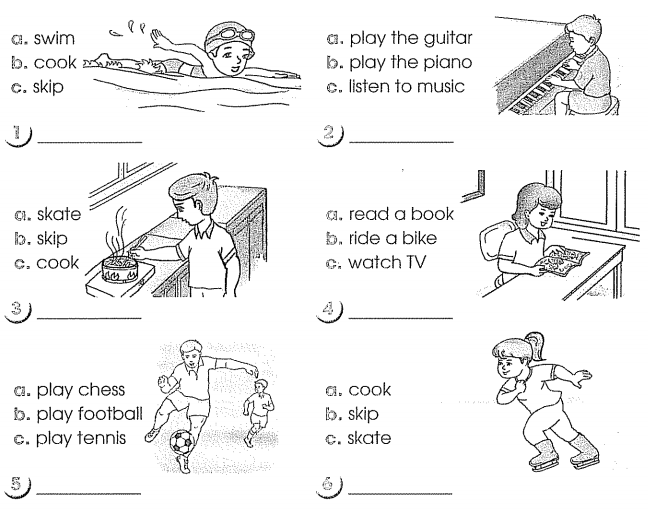 Bài tập cuối tuần môn Tiếng Anh lớp 4 Tuần 7