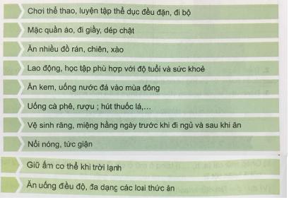 Giải bài 4: Cần làm gì để giữ gìn, bảo vệ cơ quan tuần hoàn?