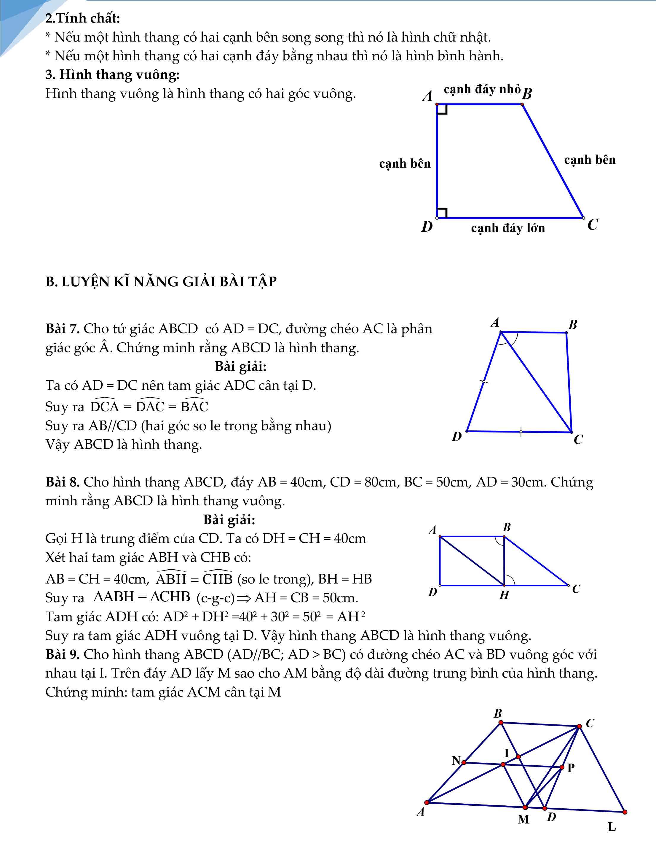 Bồi dưỡng và phát triển tư duy đột phá Toán 8 tập 2