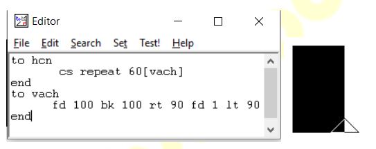 Thủ tục trong logo tiếp theo