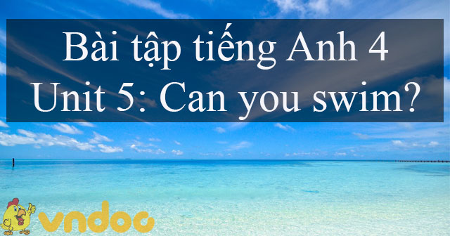 can you swim nghĩa là gì