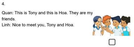 Kiểm tra tiếng Anh lớp 3 Unit 5 Are they your friends?