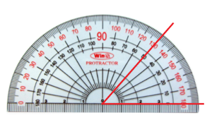 Trắc nghiệm: Số đo góc