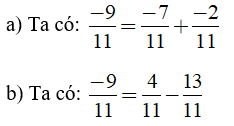 Trắc nghiệm: Cộng, trừ số hữu tỉ