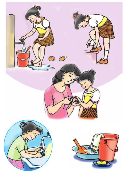 Giải SGK Tự nhiên và xã hội 1 bài 5