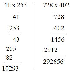 Nhân với số có ba chữ số