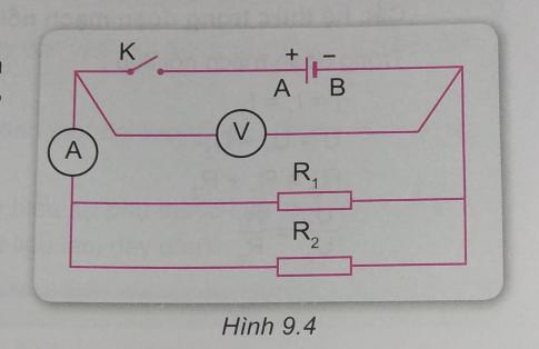 Khoa học tự nhiên 9 bài 9: Đoạn mạch nối tiếp và đoạn mạch song song
