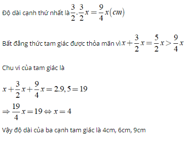 Trắc nghiệm: Quan hệ giữa ba cạnh của một tam giác. Bất đẳng thức tam giác 