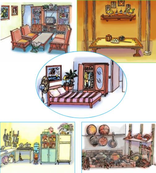 Hoạt động 1 Giải SGK Tự nhiên và xã hội 1 bài 12