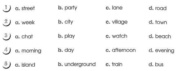 Bài tập cuối tuần môn Tiếng Anh lớp 5 Tuần 8