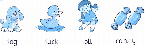 Phiếu bài tập cuối tuần môn Tiếng Anh lớp 1 Tuần 8