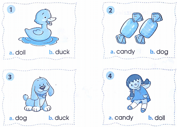 Phiếu bài tập cuối tuần môn Tiếng Anh lớp 1 Tuần 8