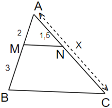Bài tập: Định lí Ta-lét trong tam giác 