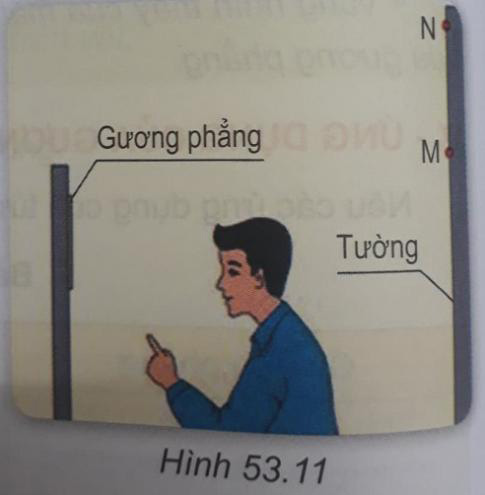 Khoa học tự nhiên 9 bài 53: Ảnh của một vật tạo bởi gương