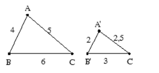 Lý thuyết: Khái niệm hai tam giác đồng dạng