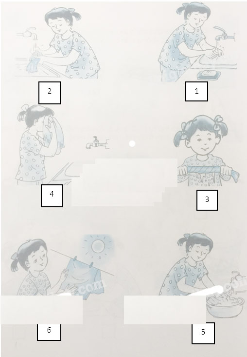 Giải vở bài tập Tự nhiên và Xã hội 1 bài 7