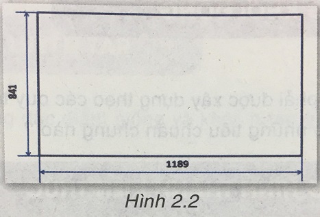 Soạn Công nghệ 8 VNEN bài 2: Tiêu chuẩn trình bày bản vẽ
