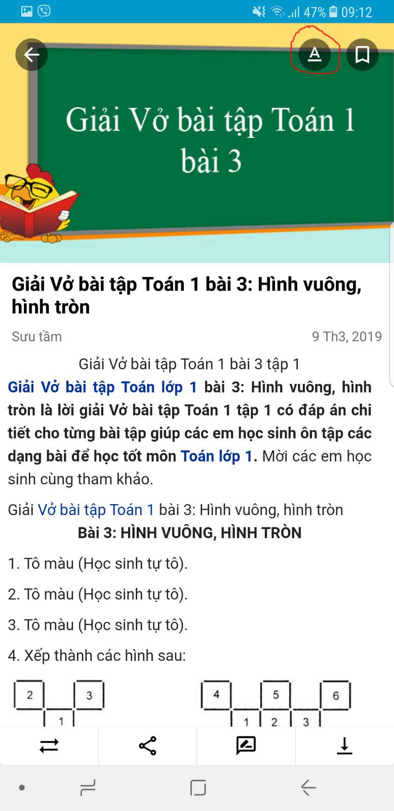 Hướng dẫn cách sử dụng app Giải bài tập VnDoc
