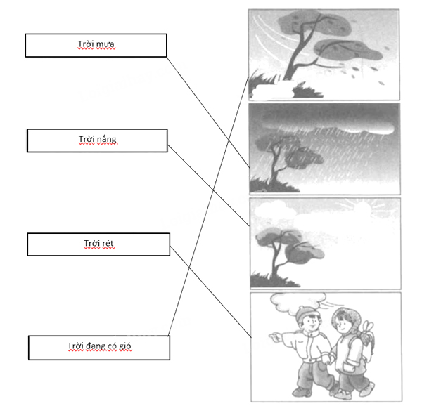 Giải vở bài tập Tự nhiên và Xã hội 1 bài 34
