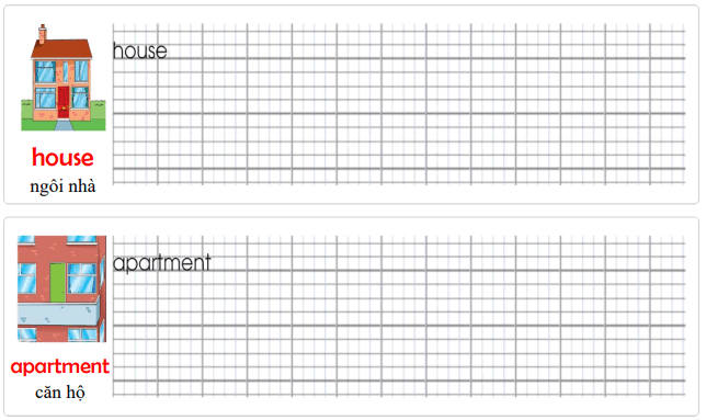 Tập viết Tiếng Anh lớp 2 Unit 8: Where's Grandma?