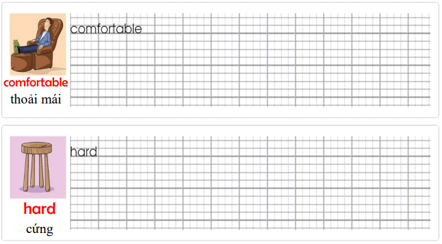 Tập viết Tiếng Anh lớp 5 Unit 8 The Best Bed