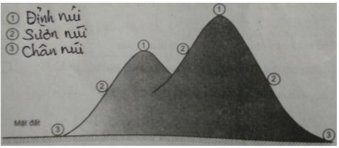Giải VBT Địa lý lớp 6: Bài 13: Địa hình bề mặt Trái Đất