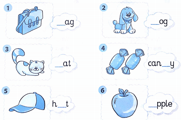 Phiếu bài tập cuối tuần môn Tiếng Anh lớp 1 Tuần 10