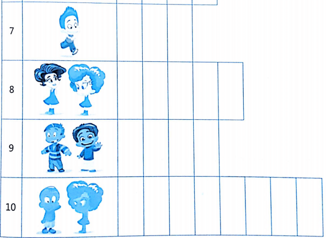 Bài tập Từ vựng tiếng Anh lớp 3 Unit 6 Stand Up!