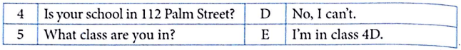 Ôn tập tiếng Anh lớp 4 Unit 6 Where's your school?