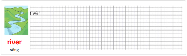 Tập viết Tiếng Anh lớp 4 Unit 9: What's the fastest animal in the world?