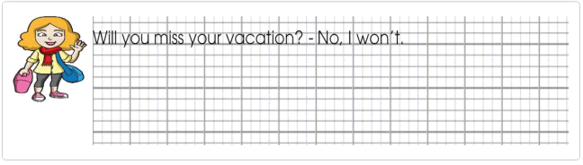 Tập viết Tiếng Anh lớp 5 Unit 9 Will it really happen?