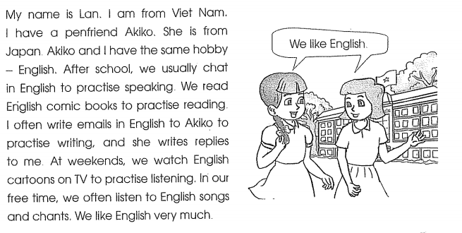 Bài tập cuối tuần môn Tiếng Anh lớp 5 Tuần 11