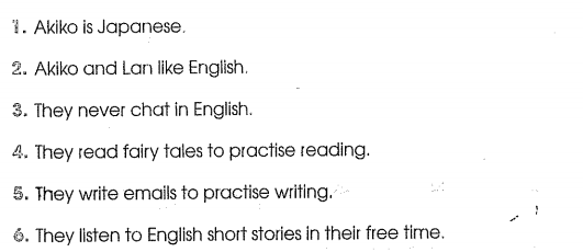 Bài tập cuối tuần môn Tiếng Anh lớp 5 Tuần 11