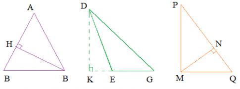 Giải Toán lớp 5 VNEN bài 55: Hình tam giác