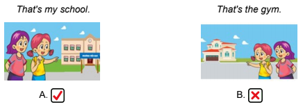 Kiểm tra tiếng Anh lớp 3 Unit 7 That's my school