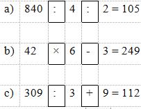 Đề thi học kì 1 lớp 3 môn Toán